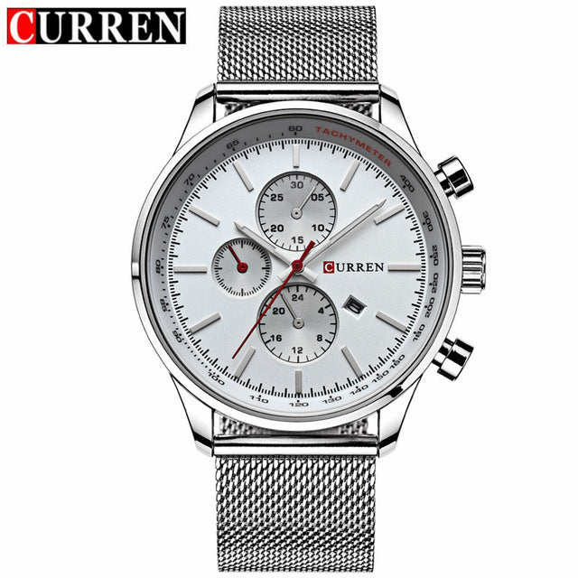 CURREN Luxury Brand Quartz Watch Men's Sport Casual